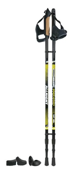 KIJKI NORDIC WALKING 2cz. BLACK