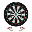 Dart 2w1 Dwustronny 45 cm + 6 Rzutek MASTER Master