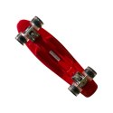 Deskorolka Mini Longboard - czerwona Master