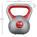 Kettlebell Winylowy Hantla 14 kg Master