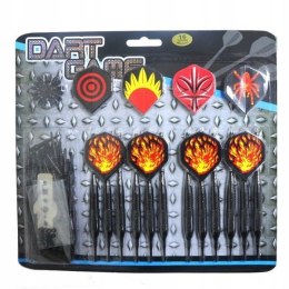 Lotki Rzutki do Gry w Darta MASTER Arrows 16g (12 lotek, 100 grotów) Master