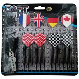 Lotki Rzutki do Gry w Darta MASTER Black 18g (12 lotek, 100 grotów) Master