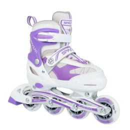 Łyżworolki 2w1 SPARTAN Purple-White Inliner (30-33) Spartan Sport