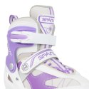 Łyżworolki 2w1 SPARTAN Purple-White Inliner (34-37) Spartan Sport