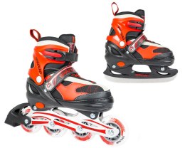 Łyżworolki 2w1 SPARTAN Red Inliner (30-33) Spartan Sport