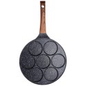 Patelnia do jajek granitowa 7 otworów BLACK&WOOD 26 cm Vilde