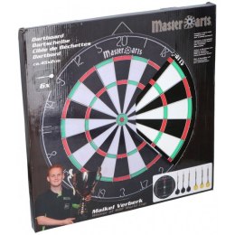 Dart Kartonowy 2w1 45 cm + 6 Rzutek Master Darts Master Darts