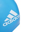 Czepek pływacki dla dzieci adidas 3-Stripes Silicone niebieski HE5082