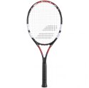 Rakieta do tenisa ziemnego Babolat Falcon Strung G4 czarno-czerwona 194022