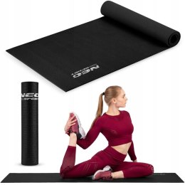 Mata do Ćwiczeń Fitness Joga Lekka Antypoślizgowa NEO-SPORT 173 x 61 cm Neo-Sport