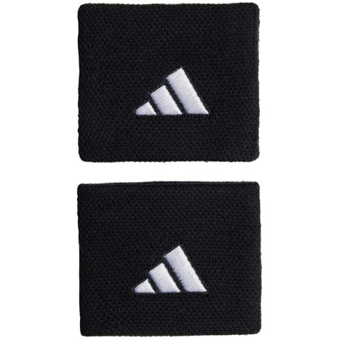 Frotka na rękę adidas Tennis Wristband Small 2 szt. czarna IC3567