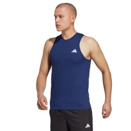 Koszulka męska adidas Train Essentials Feelready Training Sleeveless Tee granatowa IC6948