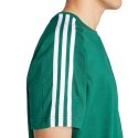 Koszulka męska adidas Essentials Single Jersey 3-Stripes zielona IS1333